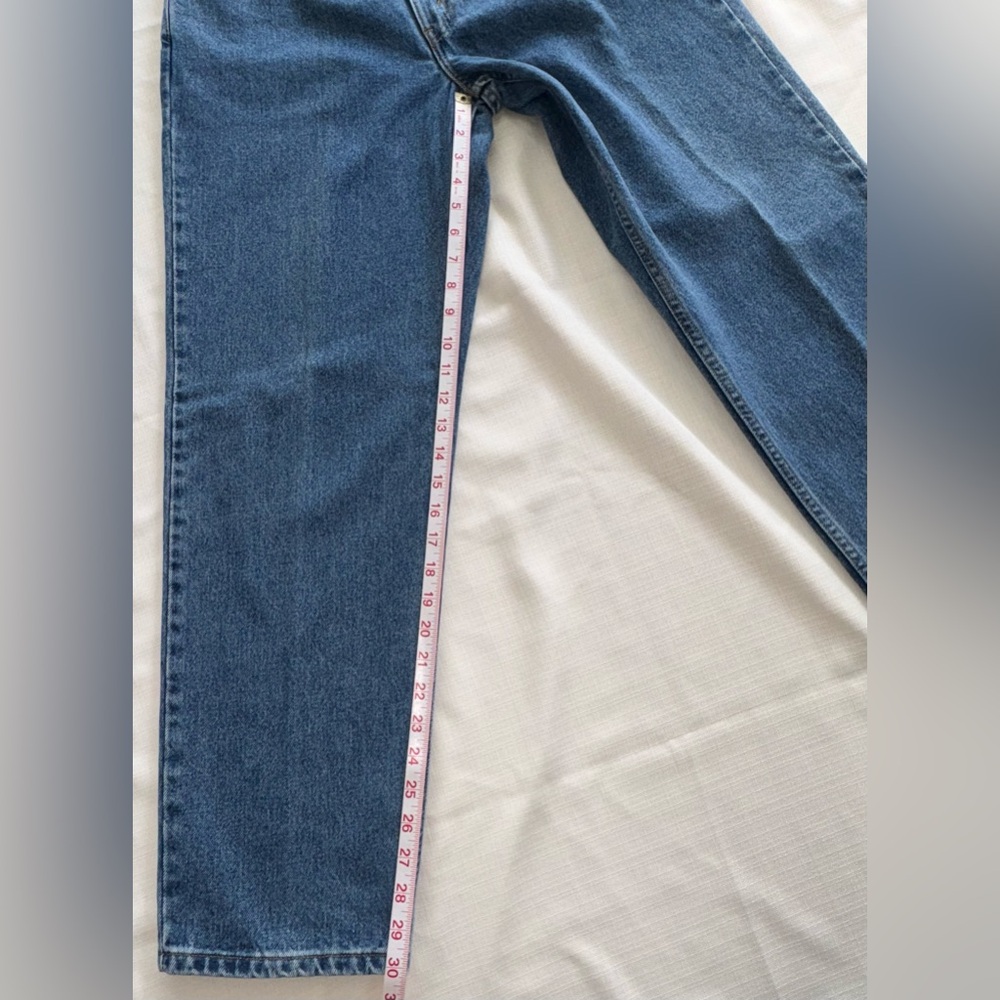 Levi’s 550 Relaxed Fit Jeans 34x30 Vintage Red Tab 90s Denim - Picture 7 of 10
